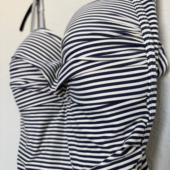 Sorrento Stripe Isla C / D Cup Underwire One Piece Swimsuit Size 10 pool swim - Picture 7 of 10